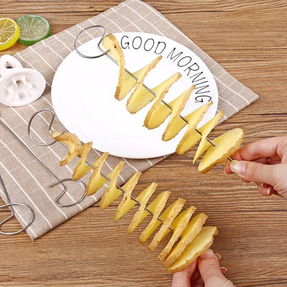 Stainless Steel Potato Spiral Slice Cutter