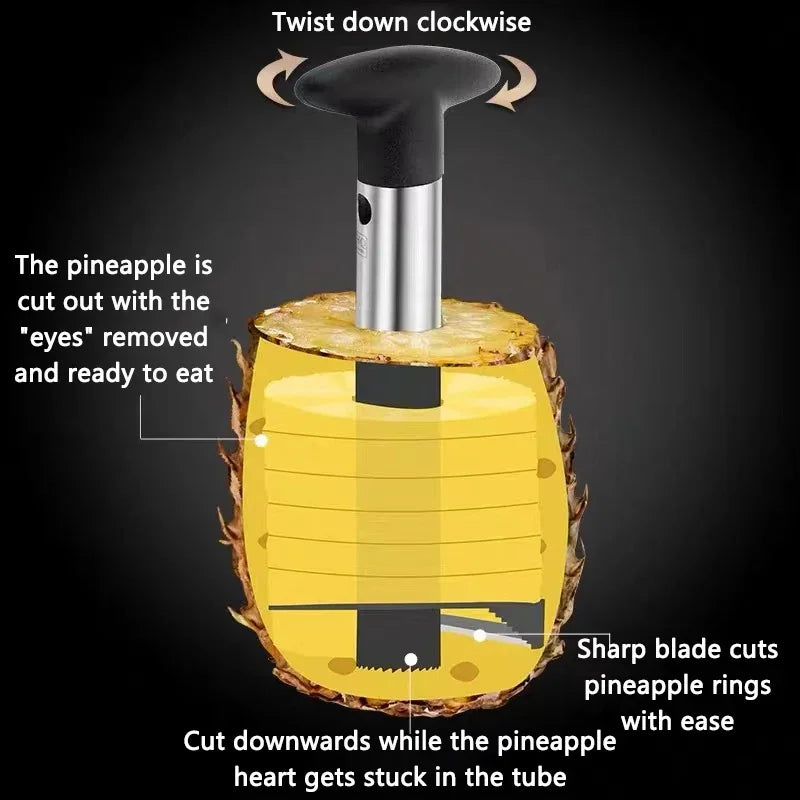 Stainless Steel Pineapple Slicer Cutter