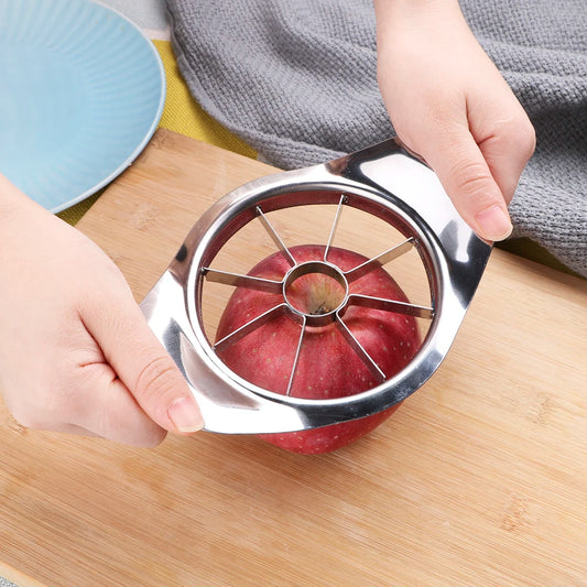 Stainless Steel Apple Cutter with Comfort Handle