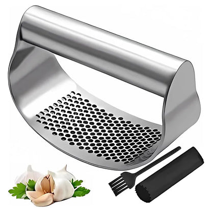 Stainless Steel Manual Garlic Press